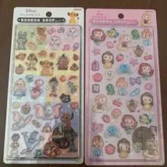 ディズニー　ボンボンドロップシール クラシック　プリンセス