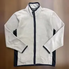 NIKE THERMA-FIT フリースジャケット 古着 ベージュ Mサイズ