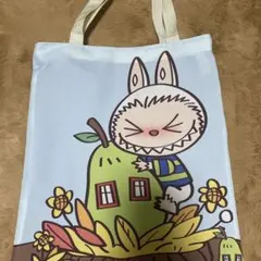 新品⭐︎ ラブブ、LABUBU♡トートバッグ、ファスナー付き