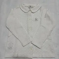 組曲　カーディガン　白　ホワイト　100