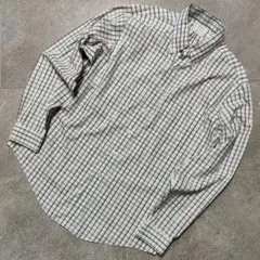 【BrooksBrothers】B.Dチェックシャツ スーピマコットン100%
