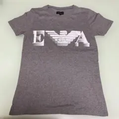 EMPORIO ARMANI ロゴプリント Tシャツ グレー　175cmのサムネイル