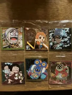 ワンピース シールウエハース 6枚セット ナミ 25th クザン 他