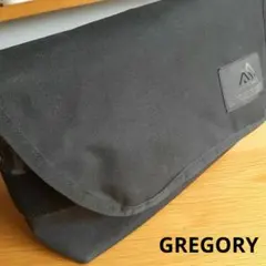 GREGORY グレゴリー ブラック メッセンジャーバッグ ショルダーバッグ