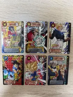 ドラゴンボールGT カードダス　 6枚セット　スーパーサイヤ人4