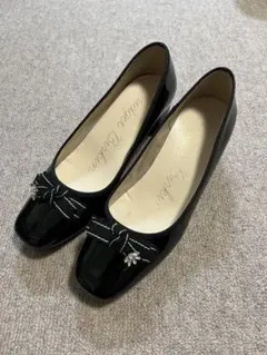 Bridget Birkin ブラックパンプス 24.5