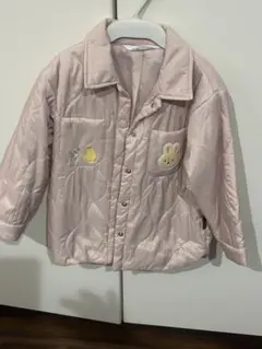H&M キッズ 中綿ジャケット ピンク 104cm