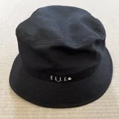 ELLE バケットハット ブラック　59cm