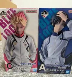 ブルーロック 一番くじ 決戦の覚悟 C賞 士道　龍聖 A賞 糸師凛セット