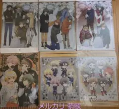 ツキウタ。 アニメイト特典 ミニメモセット 缶バッジ クリアファイル セット