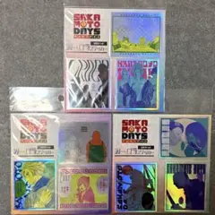 サカモトデイズ　オーロラステッカー　3セット