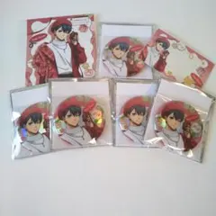 【ブルーロック】潔世一 バレンタイン 缶バッジ ＆特典カード 6点まとめセット