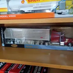 ケンワースW900 シェル石油 コンボイトレーラー ピータービルト 1/32