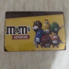 M&M's ADVENTURE ブリキ看板 インテリアプレート