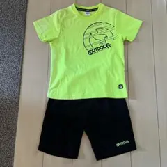 アウトドア　男の子　150 スポーツウエア　ルームウェア 蛍光色　糸引き有り