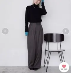 配色ニット ニット