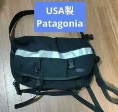 超希少 USA製Patagoniaパタゴニア　メッセンジャーバッグ　黒タグ　美品のサムネイル