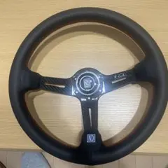 NARDI ステアリング カーボン調 レッドステッチのサムネイル