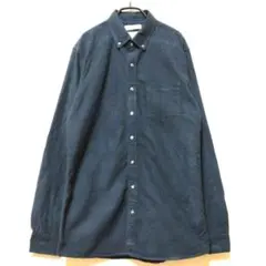 GOODTHREADS オックスフォードシャツ MT ネイビー系 タンダウン