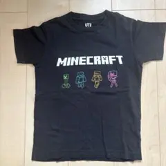 UNIQLO マイクラ　Tシャツ 130サイズ 黒