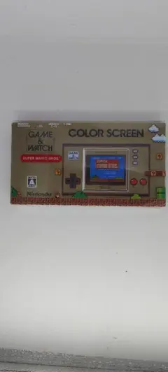 ゲーム&ウオッチ スーパーマリオブラザーズ
