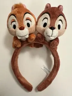 最終値下げ 上海ディズニーランド チップ デール カチューシャ レア 未