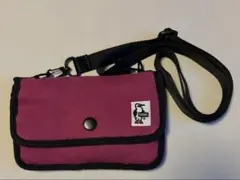 CHUMS チャムス ショルダー ミニポーチ スウェット素材