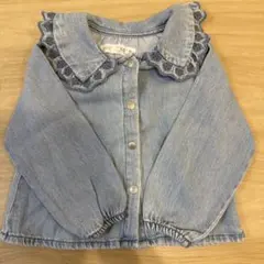 ZARA デニムシャツ　ジャケットのサムネイル