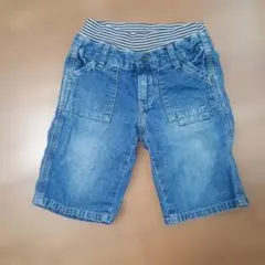 デニムハーフパンツ サイズ100