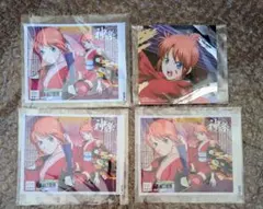 銀魂　吉原大炎上　神楽　ステッカー　ラベル缶