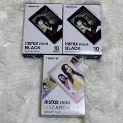 ♡新品未開封♡ 10枚 × 3箱セット instax mini フィルム チェキ