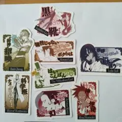 D.Gray-man モバイルステッカー　8点