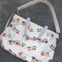 フェイラー　可愛い絵柄レッスンバッグ　ショルダー
