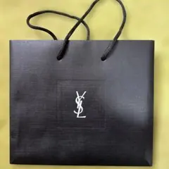 YSL 黒 ショッピングバッグ