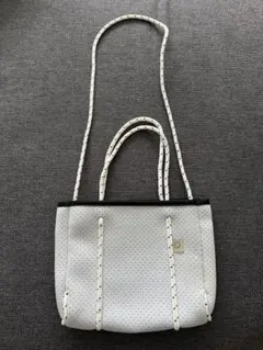 q bag super mini グレージュビアンコ