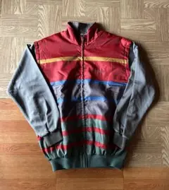 【adidas】希少70s西ドイツトラックジャケット水色ATS-44F在原みゆ紀 adidas オールド アディダス ジャージ 上 トラックジャケット