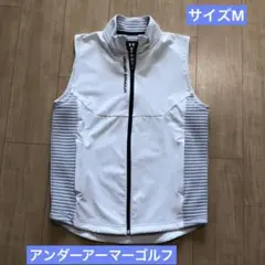美品 アンダーアーマー ゴルフメンズベスト サイズM COLD GEAR