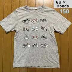 GUジーユー★Hondaホンダコラボ、Tシャツ、半袖トップス、150
