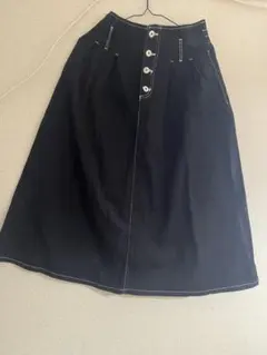 OLIVE des OLIVE デニムロングスカート