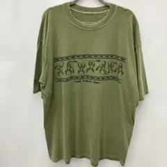90s クレイジーシャツ HEMP DYED ハワイ Tシャツ TCr1のサムネイル