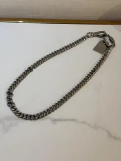 ステンレススチール シルバーチェーンネックレス
