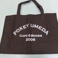 FOXEY UMEDA CAFE & BOOKS トートバッグ　ノベルティのサムネイル