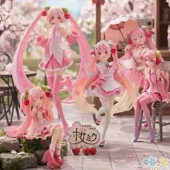 《初音ミクシリーズ》 　桜ミク　5体セット♪