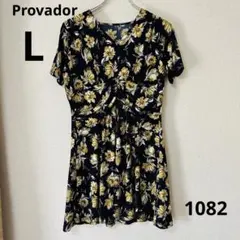 Provador プロバドール　チュニックワンピース　花柄　総柄　夏服