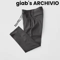 giabs ジャブス マサッチョ 永久クリース シャカヌメ コットン パンツのサムネイル
