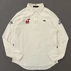 激レア Supreme シュプリーム ラガーシャツ 刺繍 ラグビー 即完売 赤白