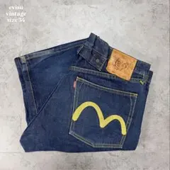 EVISU エヴィス デニムハーフパンツ 音カモメ W36 - メルカリ