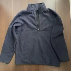 ハーフジップ フリースジャケット