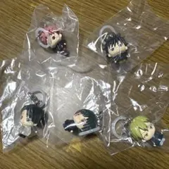 呪術廻戦　虎杖悠仁、伏黒恵、乙骨、禪院真希、禪院直哉　めじるしアクセサリー 5体