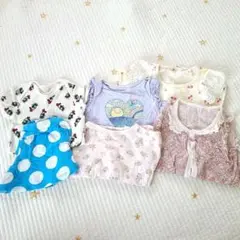 ベビー肌着、ロンパースまとめ売り　女の子